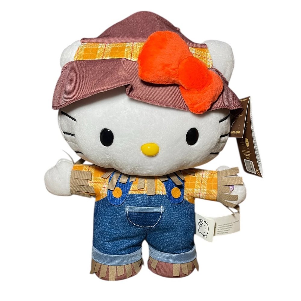 Hello Kitty Scarecrow Animated Musical Stepper Sanrio CVS 2025 New With Tags